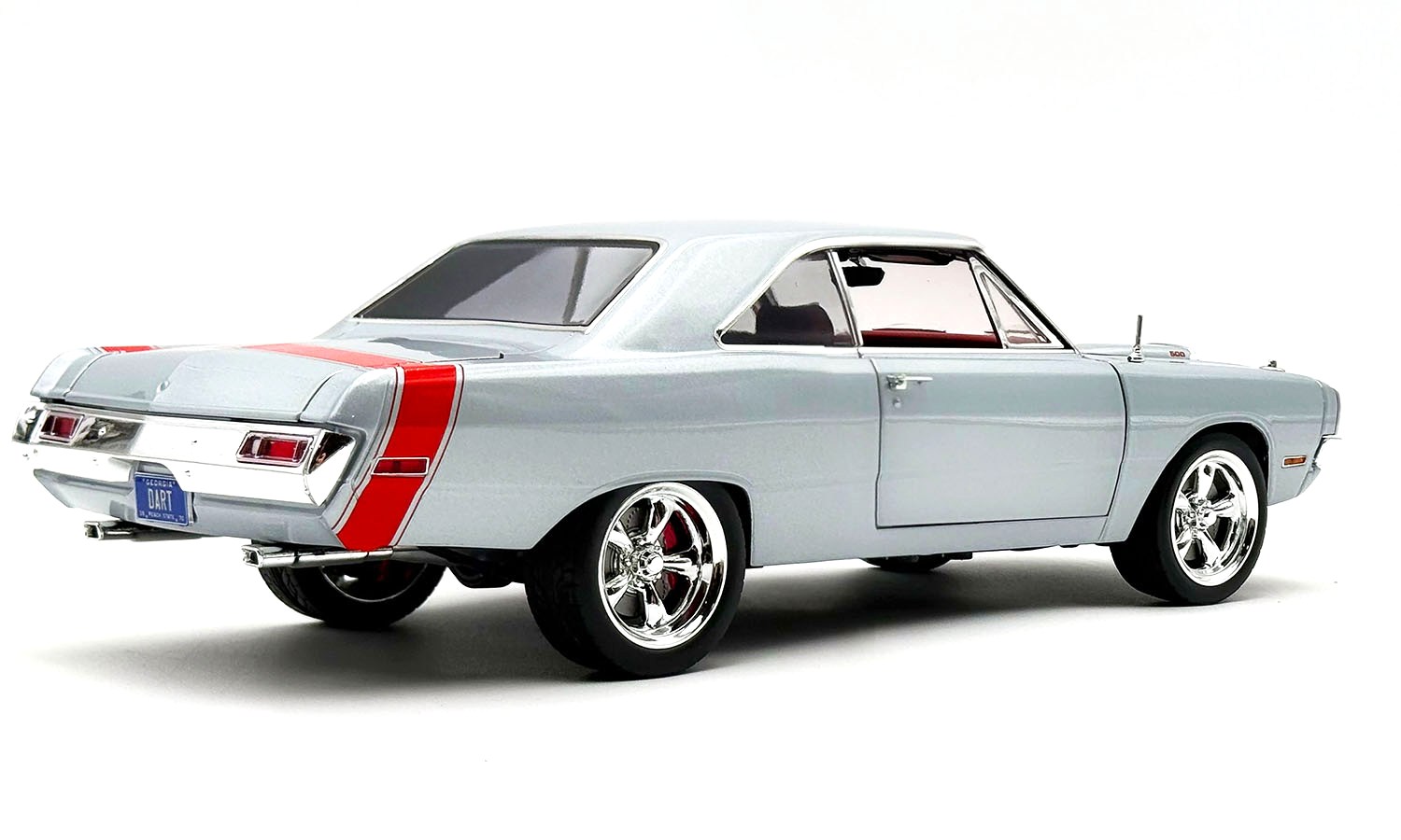 Dodge Dart 440 *Street Machine* 1970 titanium silver 1:18 Acme Diecast