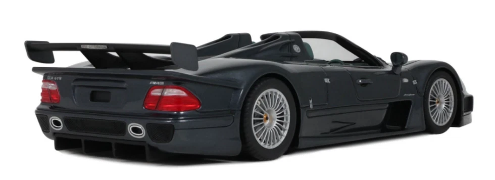 Mercedes-Benz CLK-GTR Roadster 1999 grey 1:18 GT Spirit