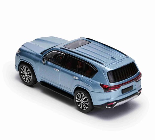 Lexus LS LX600 2022 ice blue 1:64 Massdi