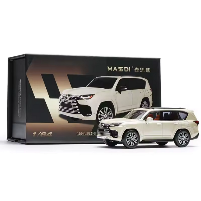 Lexus LS LX600 2022 gold 1:64 Massdi