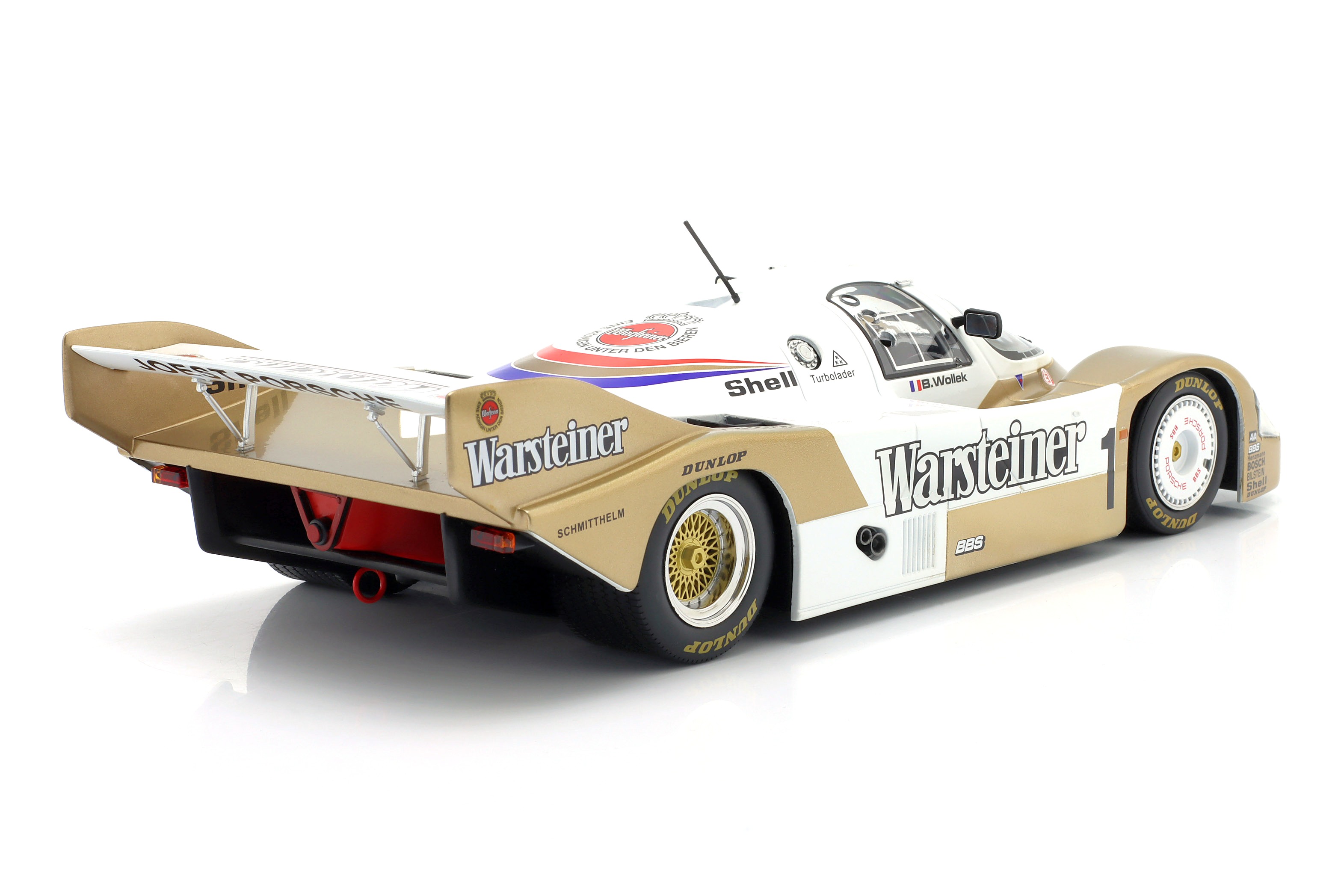 Porsche 956K #1 Bob Wollek Sieger Norisring DRM Champion 1983 1:18 Werk83