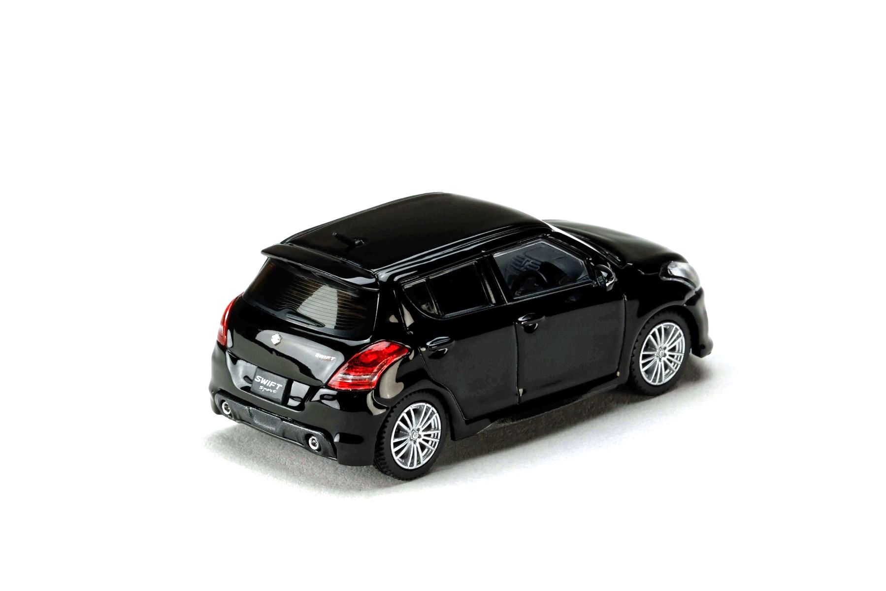 Suzuki Swift Sport ZC32S Genuine Aero Parts super black pearl 1:64 Hobby Japan