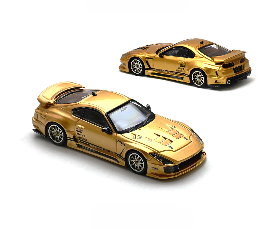 Toyota Top Secret V12 Supra gold 1:64 Inno Models