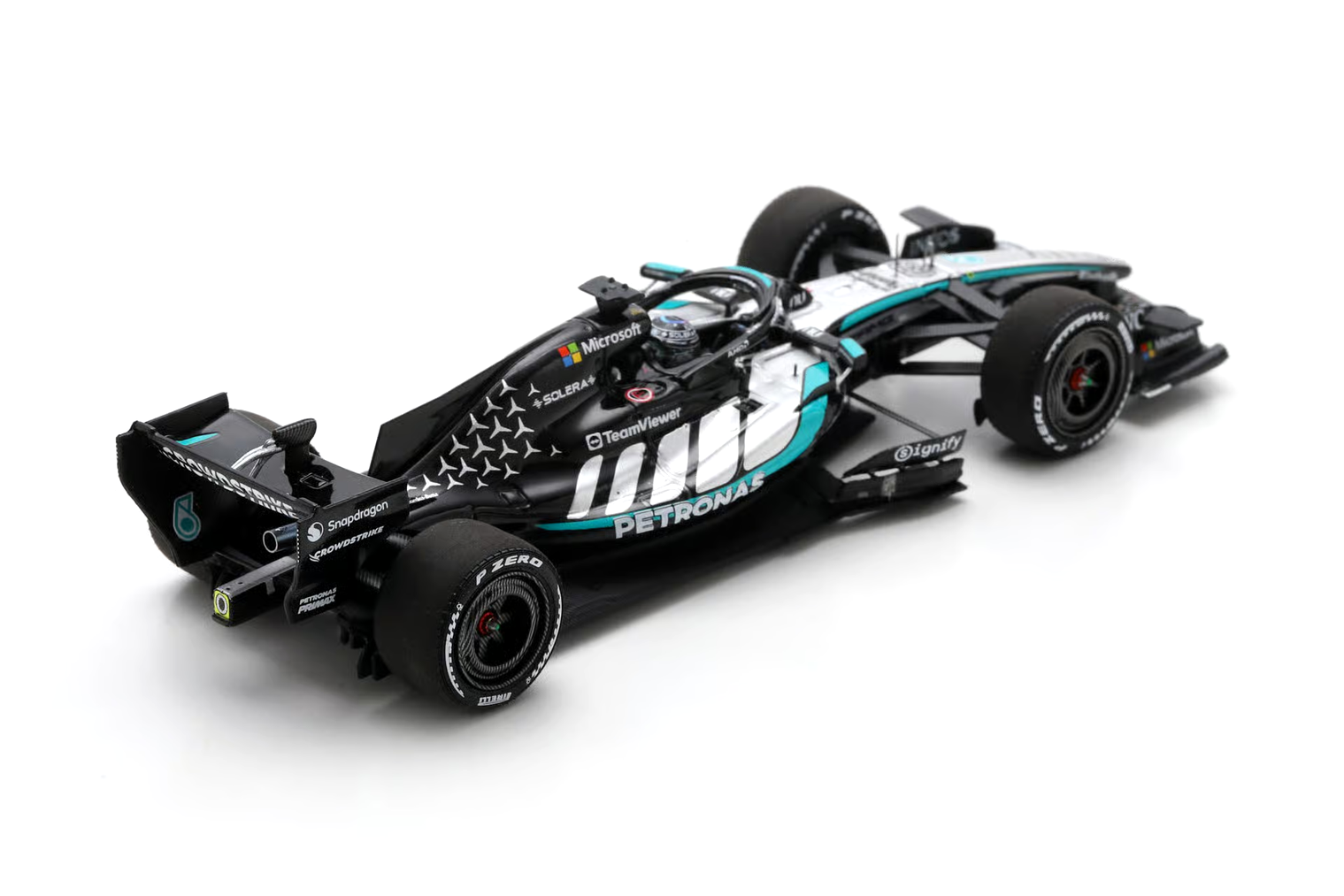 Mercedes-AMG W17 Petronas F1 Team #63 G.Russell 4th Japanese GP 2026 1:43 Spark