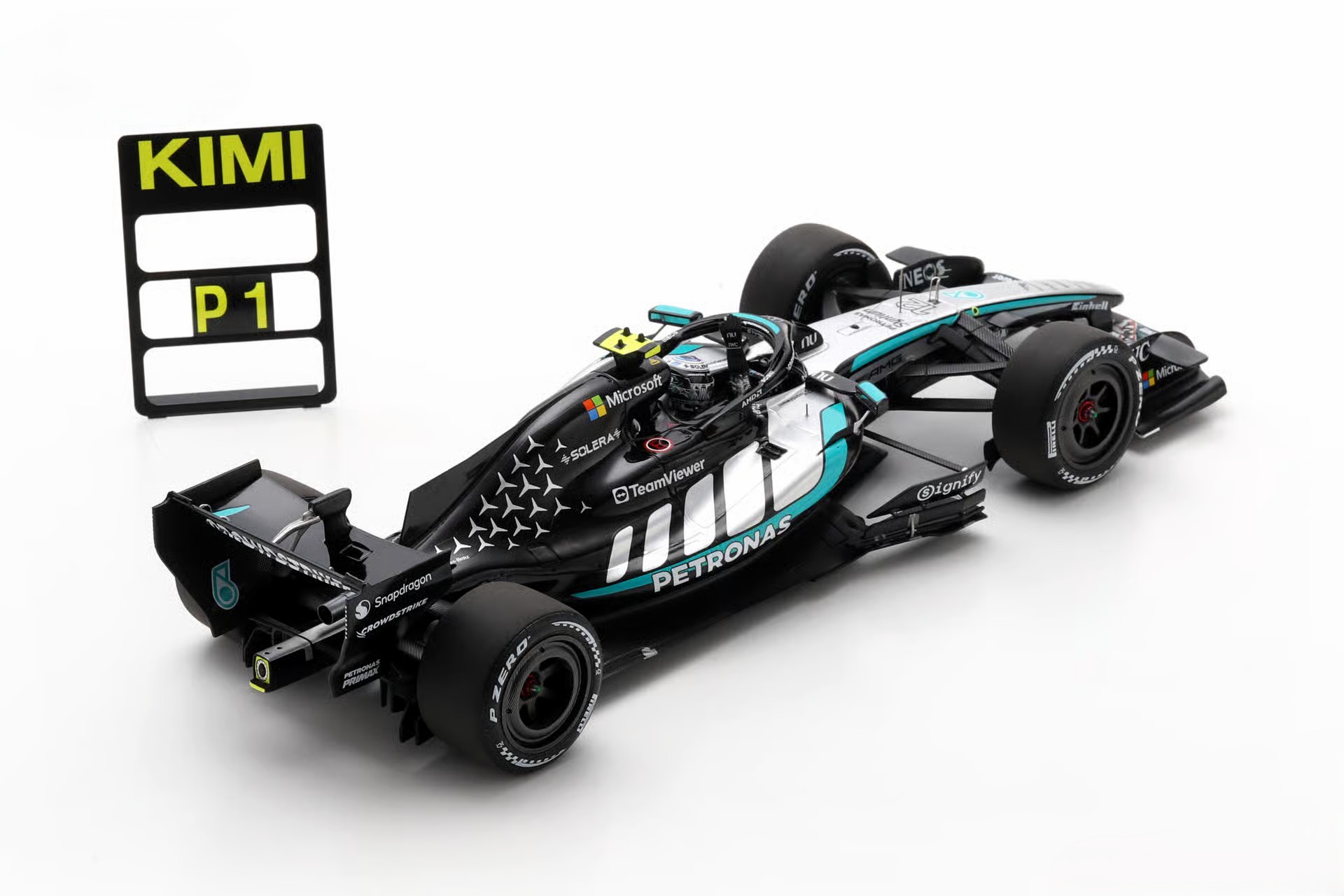 Mercedes-AMG W17 Petronas F1 Team #12 Kimi Antonelli Winner Japanese GP 2026 1:18 Spark