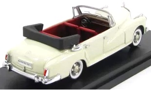 Mercedes-Benz 300D Cabriolet 1958 white 1:43 Rio Models