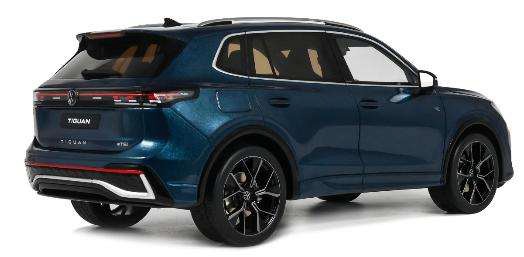Volkswagen Tiguan E TSI R-Line 2024 nightshade blue metallic 1:18 OttOmobile