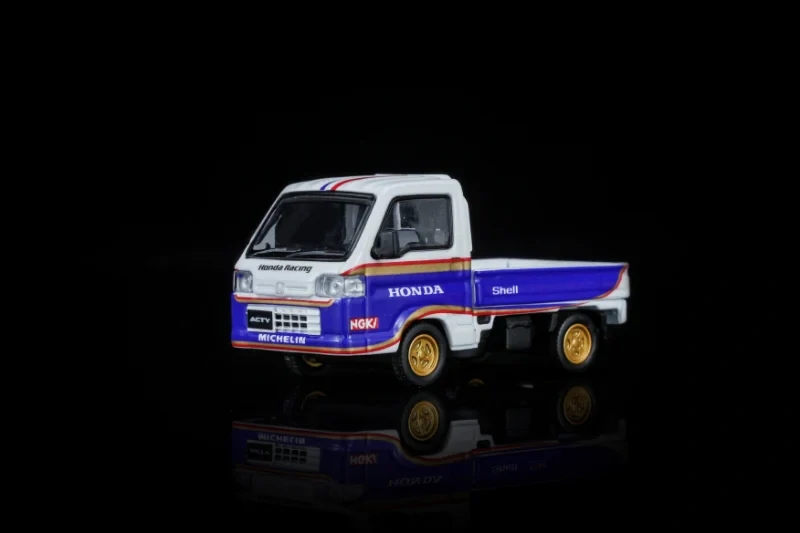 Honda ACTY 4WD (EK9) blue/white 1:64 Motorhelix