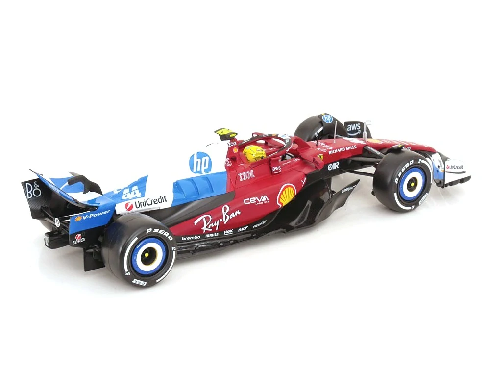 Ferrari F1 SF-25 Scuderia Ferrari #44 L. Hamilton Miami GP 2025 1:18 Bburago