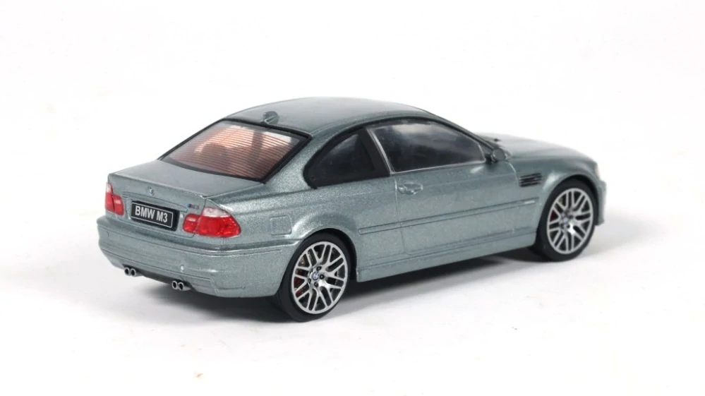 BMW M3 Coupe 2000 silver grey metallic 1:43 Solido