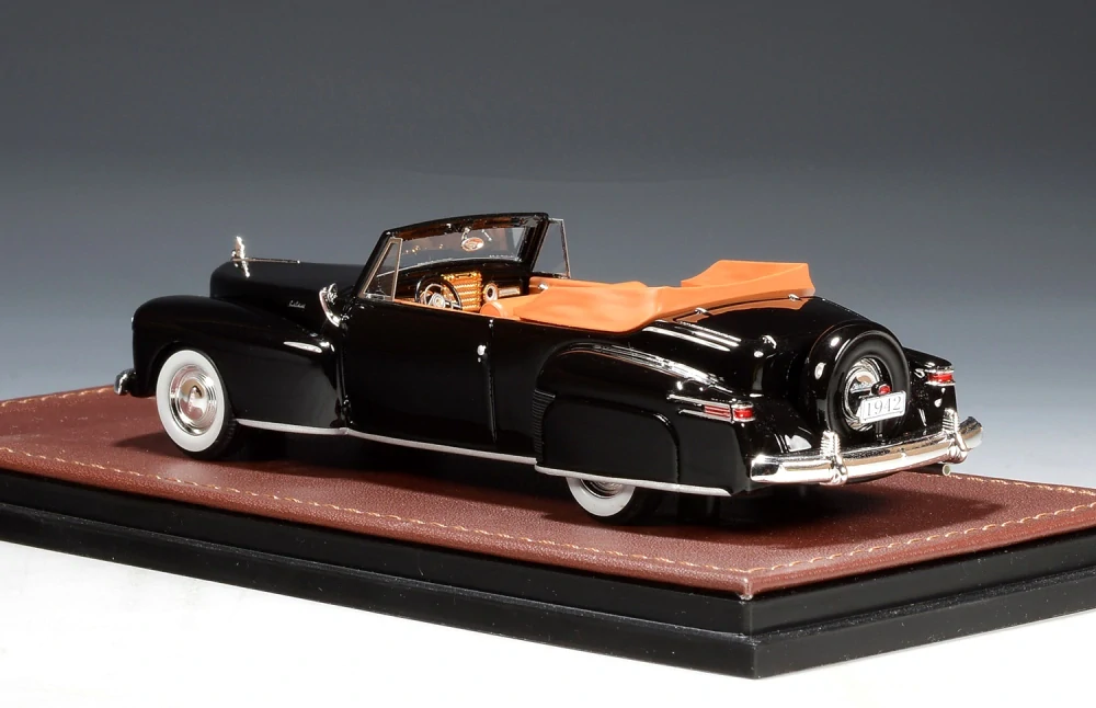 Lincoln Continental Cabriolet Open Roof 1942 black 1:43 GLM Models