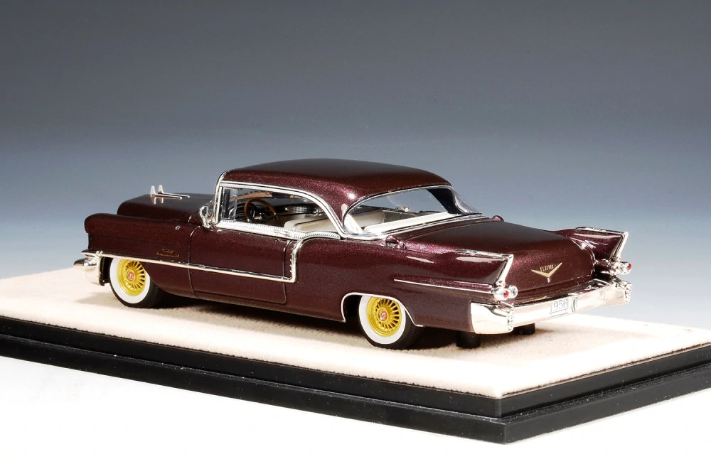 Cadillac Eldorado Seville 1956 chantilly maroon metallic 1:43 Stamp Models