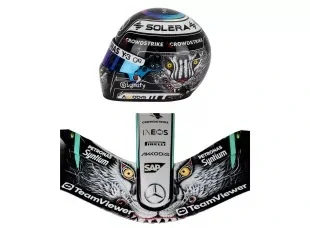 Mercedes-AMG F1 W17E Performance Team AMG Petronas #12 A.K.Antonelli Winner Japan GP 2026 with Showcase 1:18 Bburago