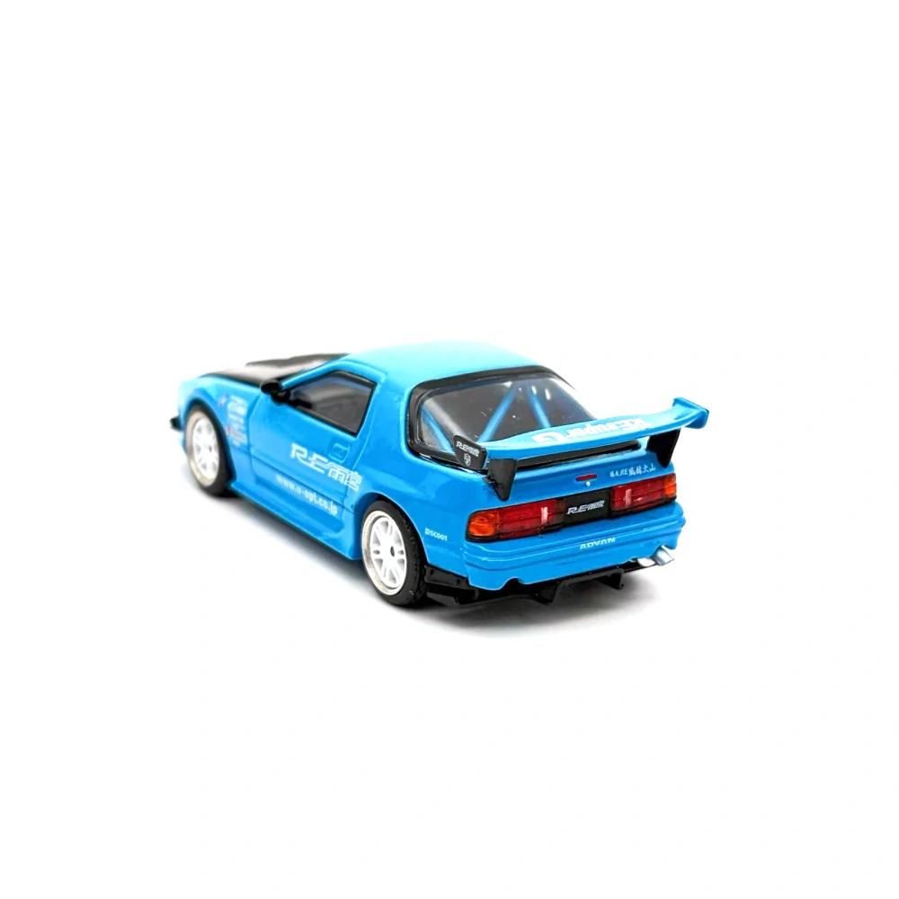 Mazda RX-7 (FC3S) RE-Amemiya Tokyo Auto Salon 2026 blue 1:64 Pop Race Limited
