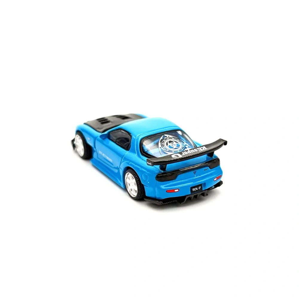 Mazda RX-7 (FD3S) RE-Amemiya Tokyo Auto Salon 2026 blue 1:64 Pop Race Limited