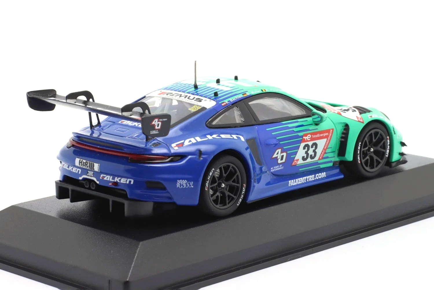 Porsche 911 GT3 R Falken Motorsports #33 Bachler/Müller/Picariello 24H Nürburgring 2023 1:43 Minichamps