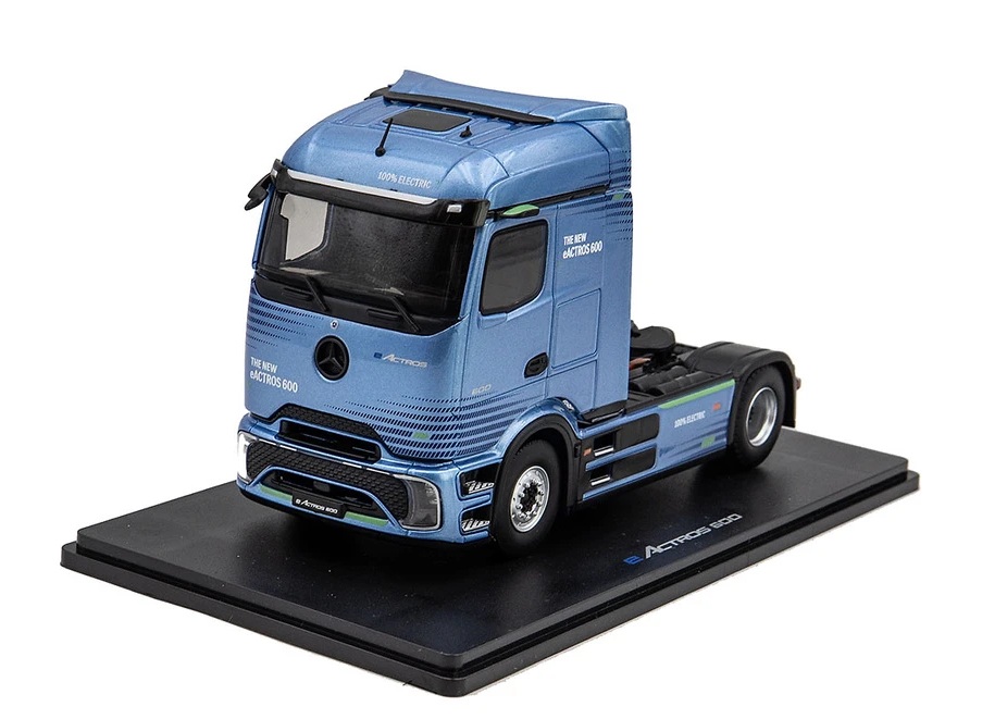 Mercedes-Benz E-Astros 600 Tractor Truck 2-Assi 2025 blue 1:43 Eligor