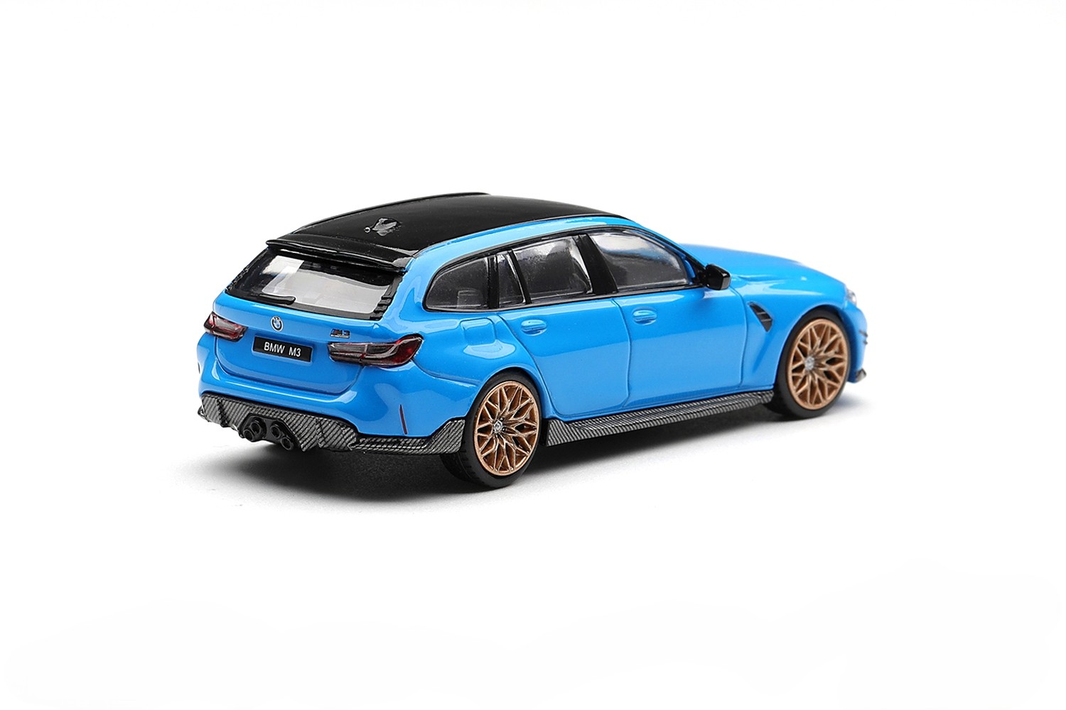 BMW M3 Performance Touring 2025 riviera blue 1:64 Mini GT