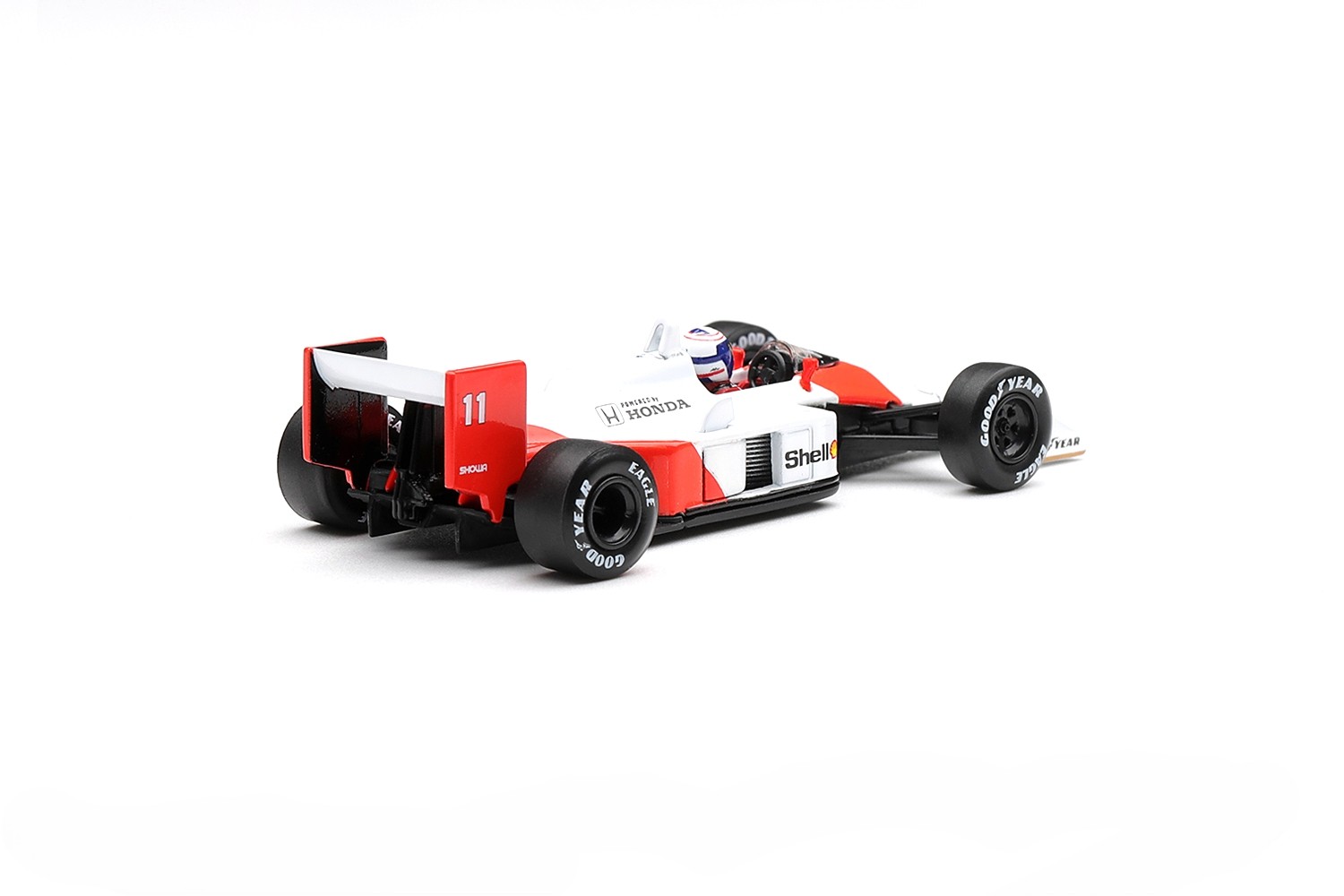 McLaren MP4/4 #11 A.Porst 2nd Place Canadian Grand Prix 1988 1:64 Mini GT