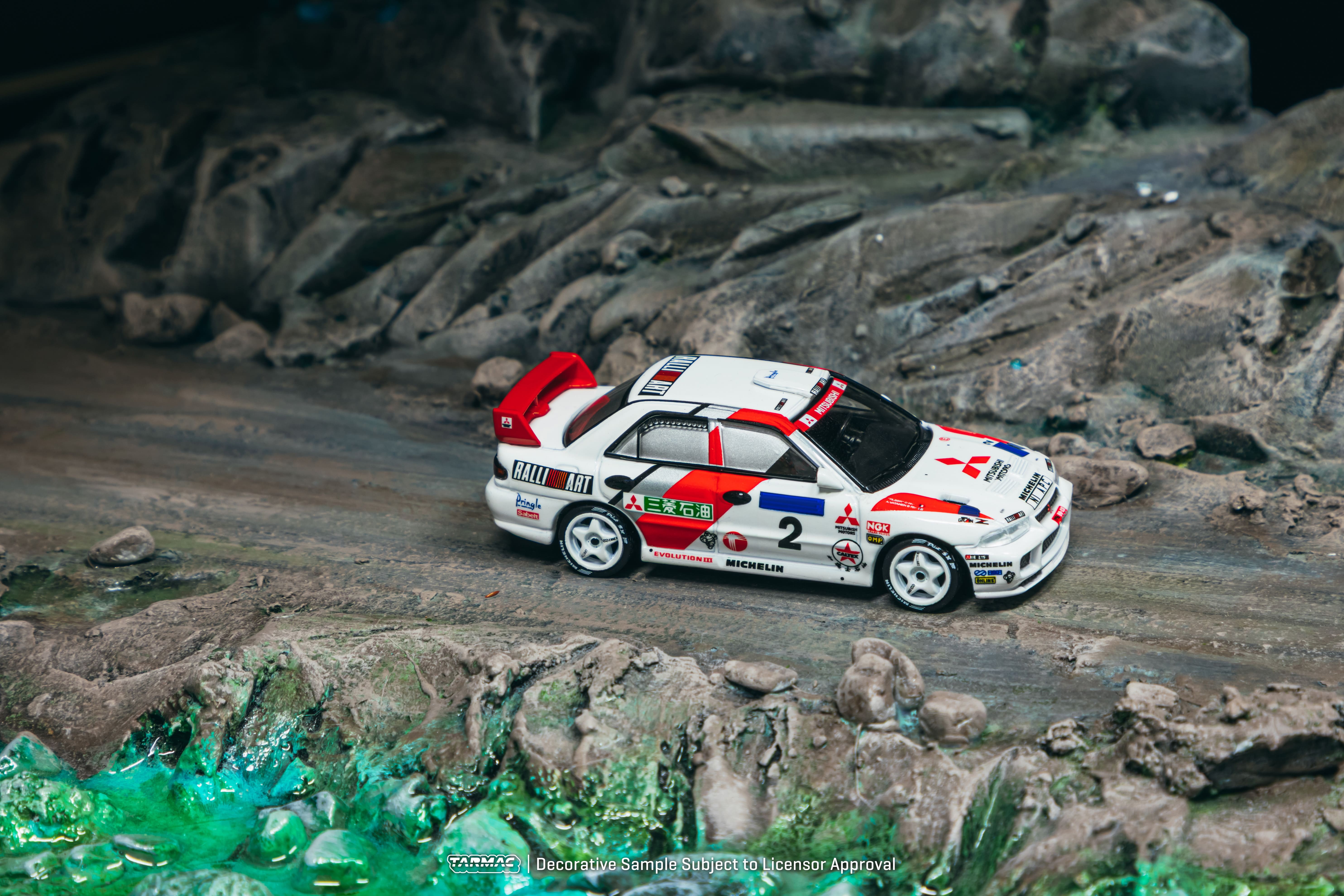 Mitsubishi Lancer EVO III #2 A.Vatanen/Ch.Gilbert Winner Hong Kong Beijing Rally 1996 1:64 Tarmac