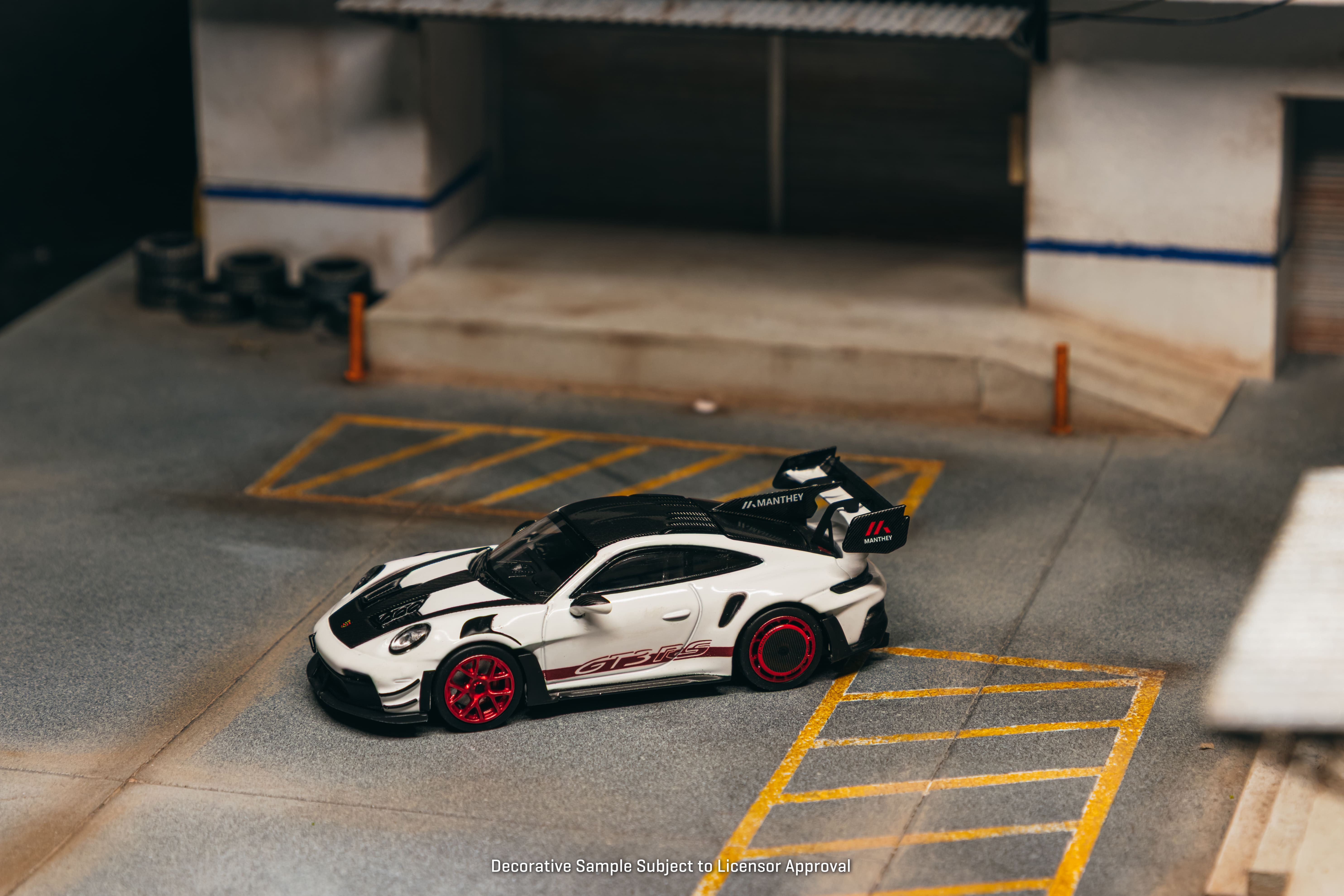 Porsche GT3RS (992.1) MR 2026 *Special Edition* white/red 1:64 Tarmac