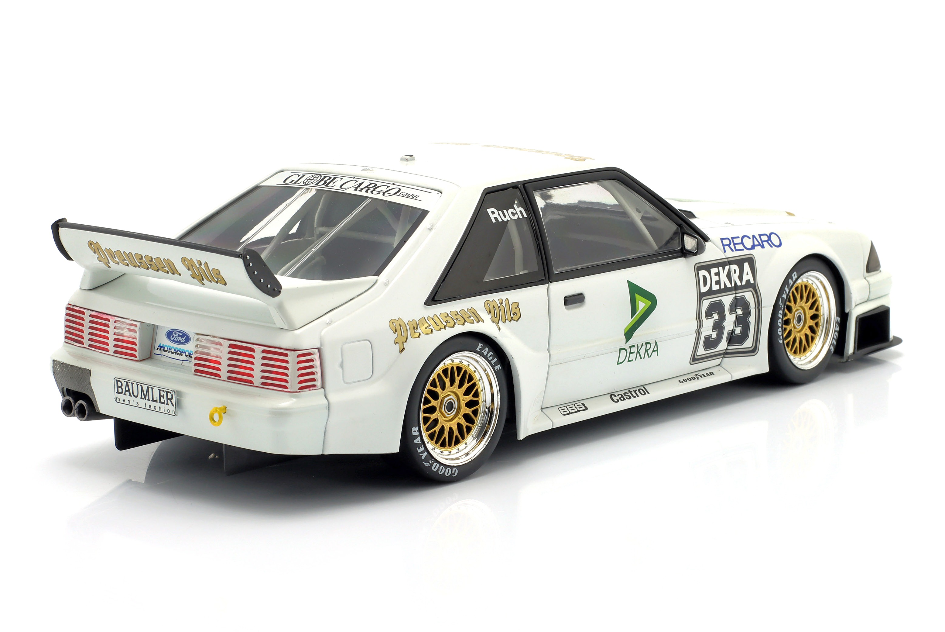 Ford Mustang 5.0 GT #33 Gerd Ruch DTM 1993 1:18 Werk83