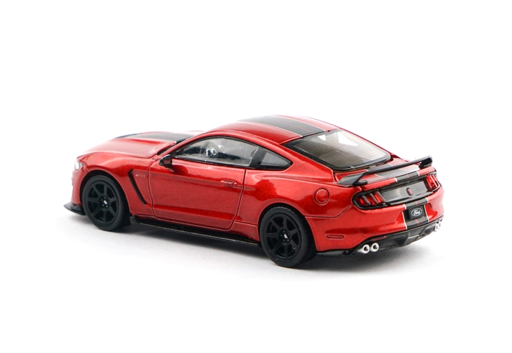 Ford Mustang Shelby GT350R race red 1:64 Pop Race Limited