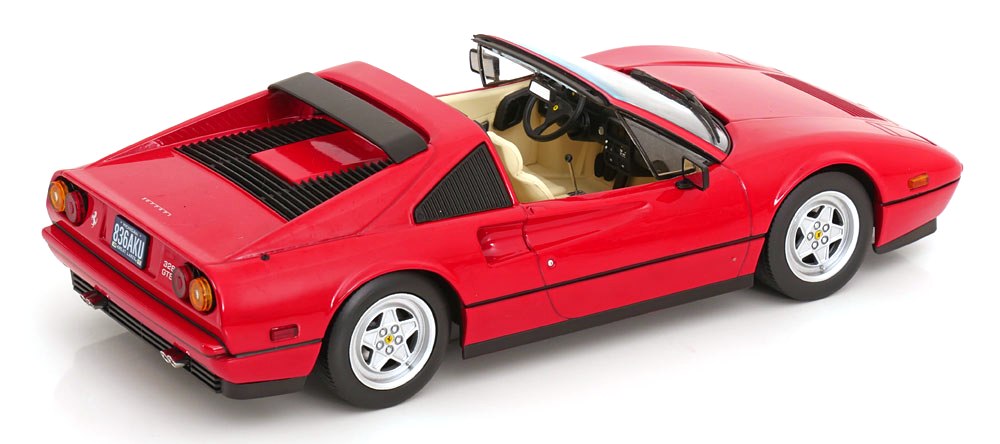 Ferrari 328 GTS 1985 Beverly Hills Cop II red 1:18 KK Scale