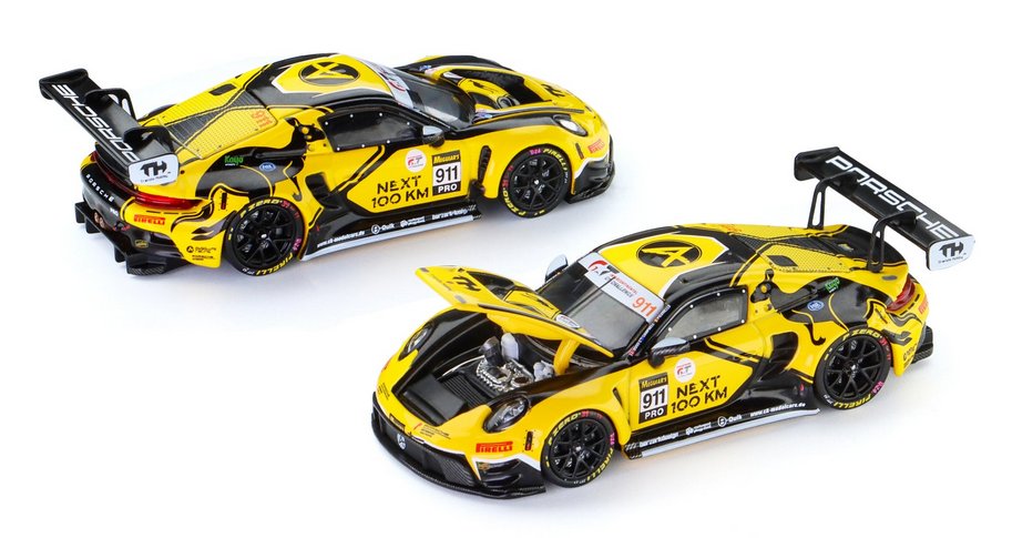 Porsche 911 GT3 R Absolute Racing #911 B.Buus/M.Campbell/A.Picariello Bathurst 12 Hour 2026 1:64 Trends Hobby