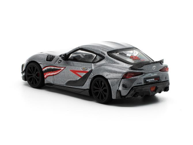Toyota Darwin Pro Supra carbon grey 1:64 WORKS