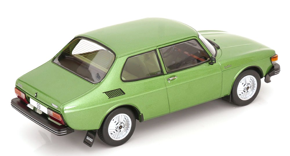 Saab 99 Turbo 1977 green 1:18 MCG Modelcar Group