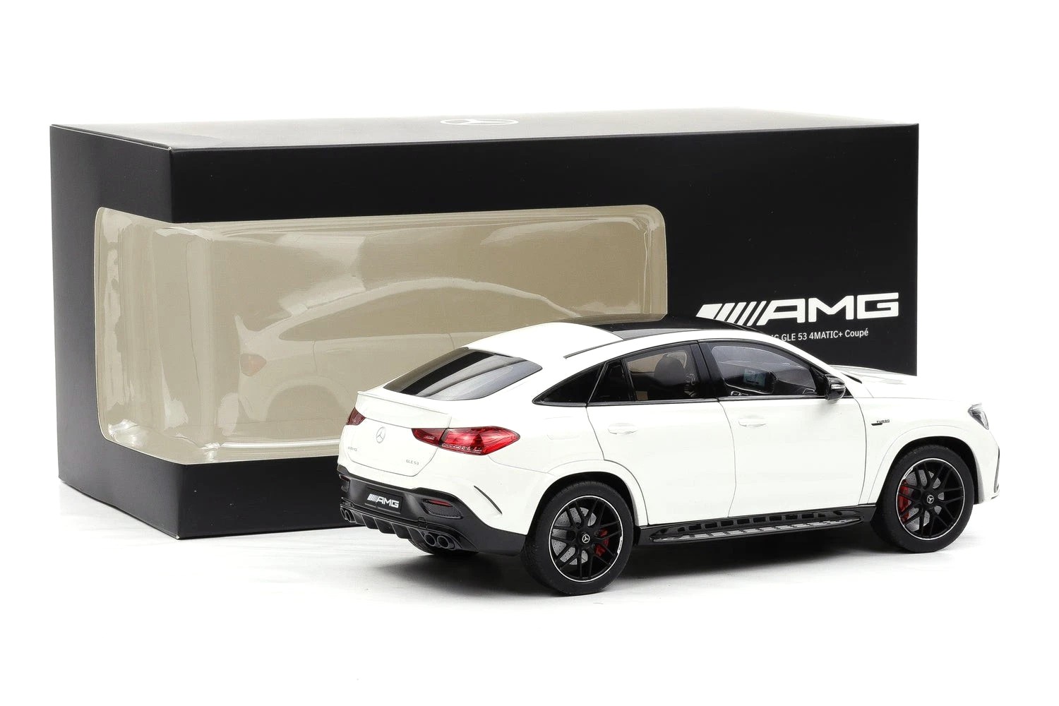 Mercedes-AMG GLE 53 Coupe Manufaktur opalith white bright 1:18 Mercedes-Benz Dealer edition