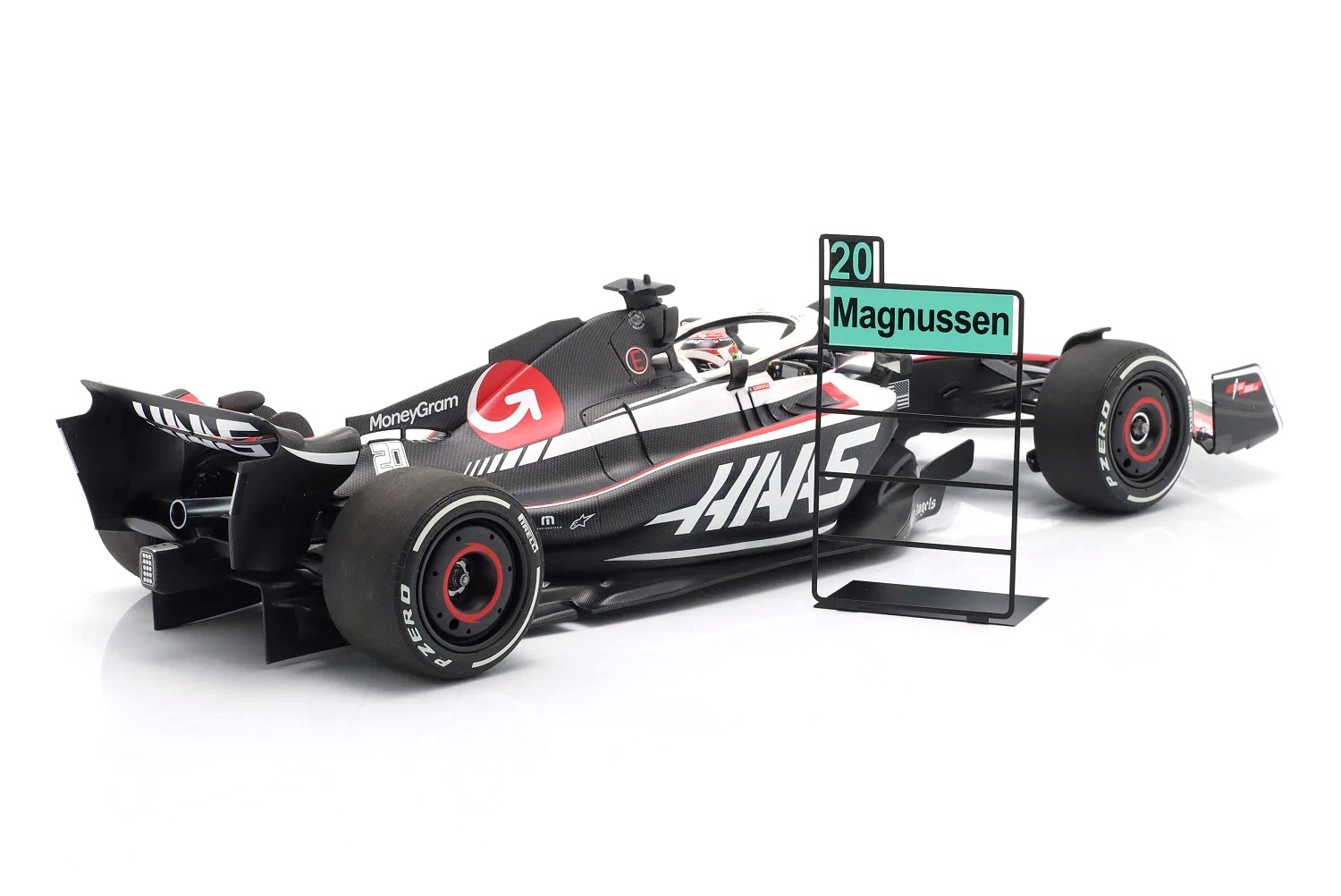 Moneygram HAAS F1 Team VF-23 K.Magnussen Saudi Arabia GP 2023 1:18 Minichamps 