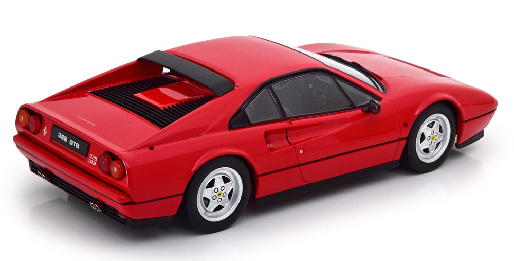 Ferrari 328 GTB 1985 red 1:18 KK Scale