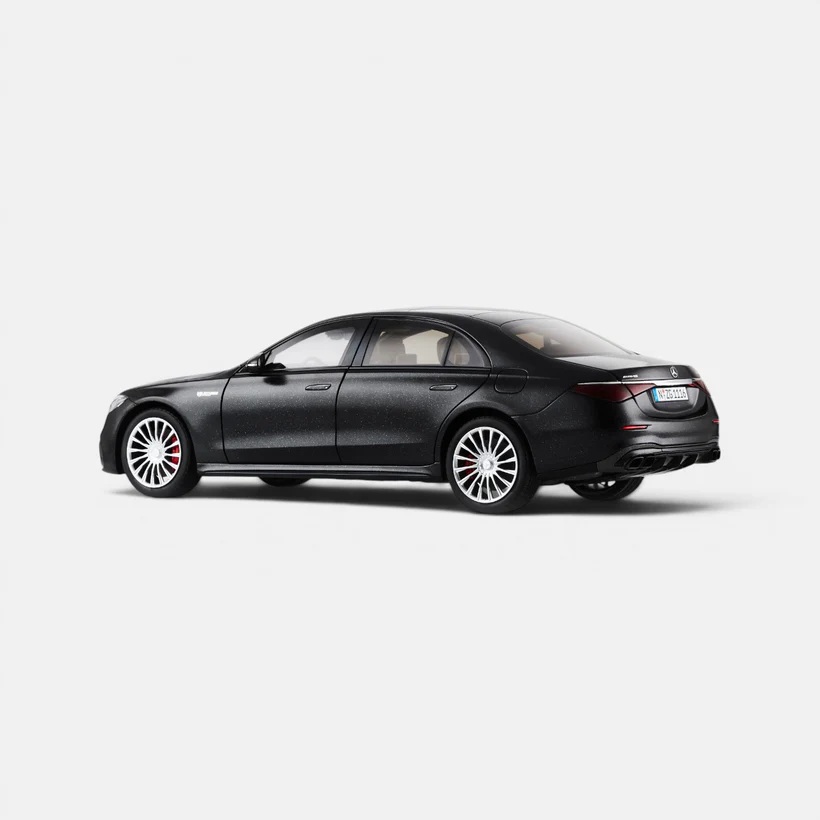 Mercedes-AMG S 63 E Performance nightblack magno 1:18 NZG