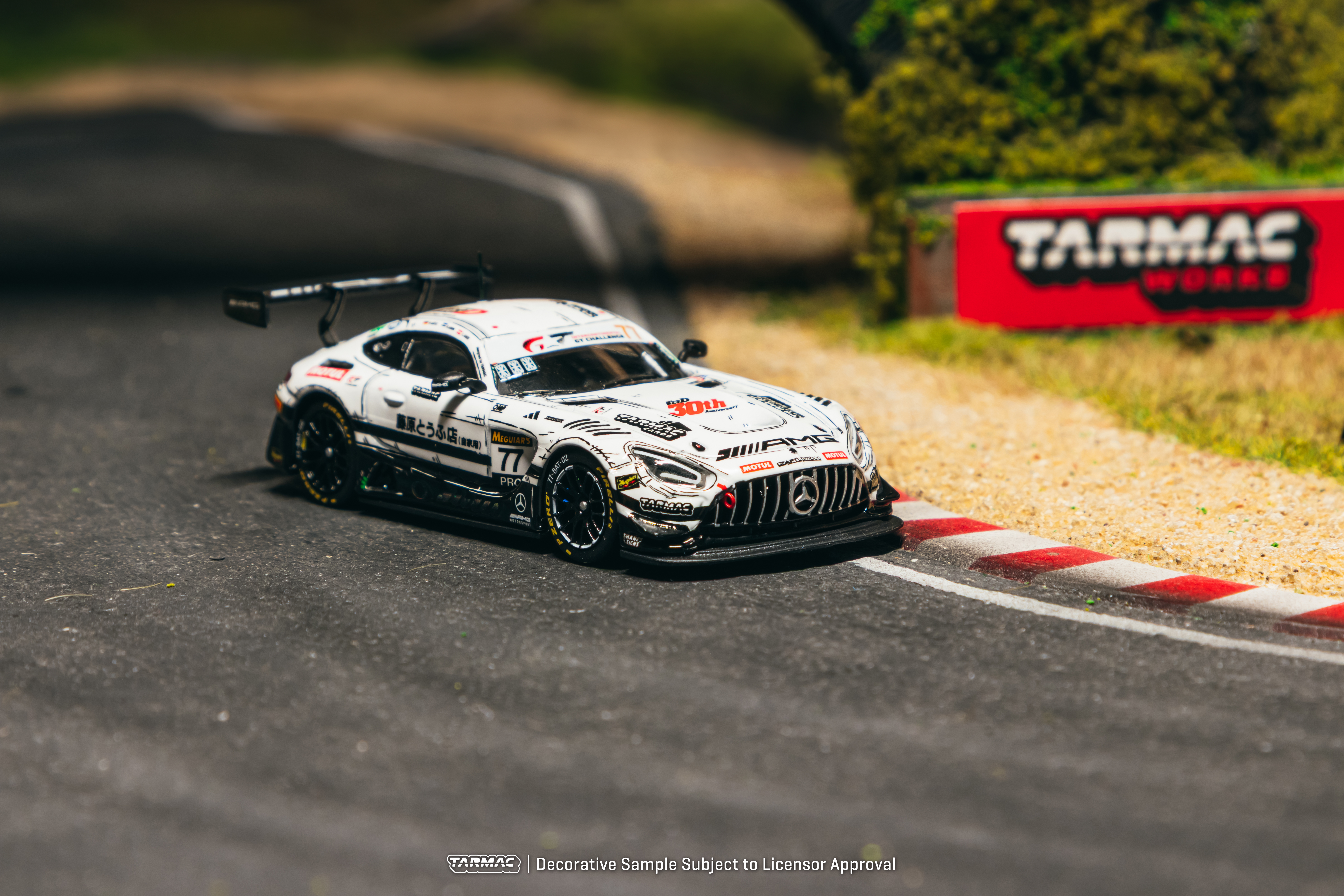 Mercedes-AMG GT3 Craft-Bamboo Racing #77 R.Aron/L.Auer/M.Götz Bathurst 12H 2026 1:64 Tarmac