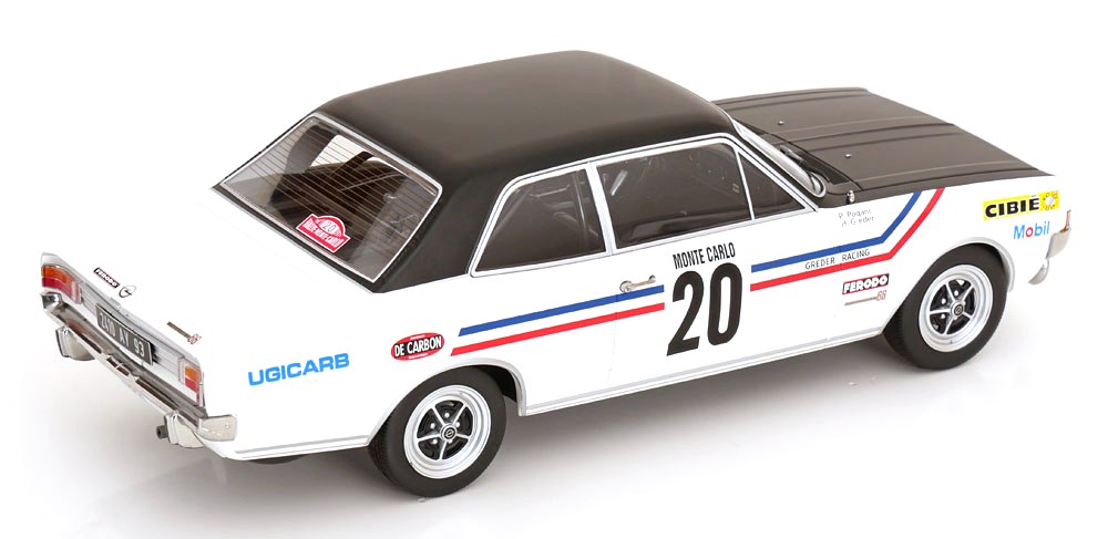 Opel Commodore A #20 Greder/Pagani Rally WM Rally Monte Carlo 1971 1:18 MCG Modelcar Group