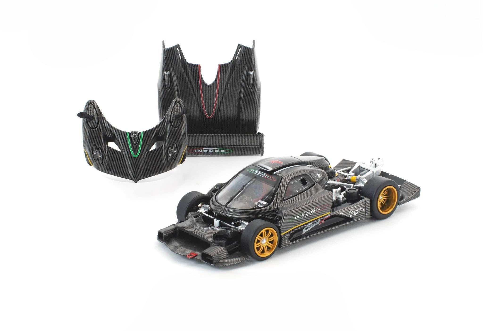 Pagani Zonda R Nürburgring Lap Time Record grey 1:64 Pop Race