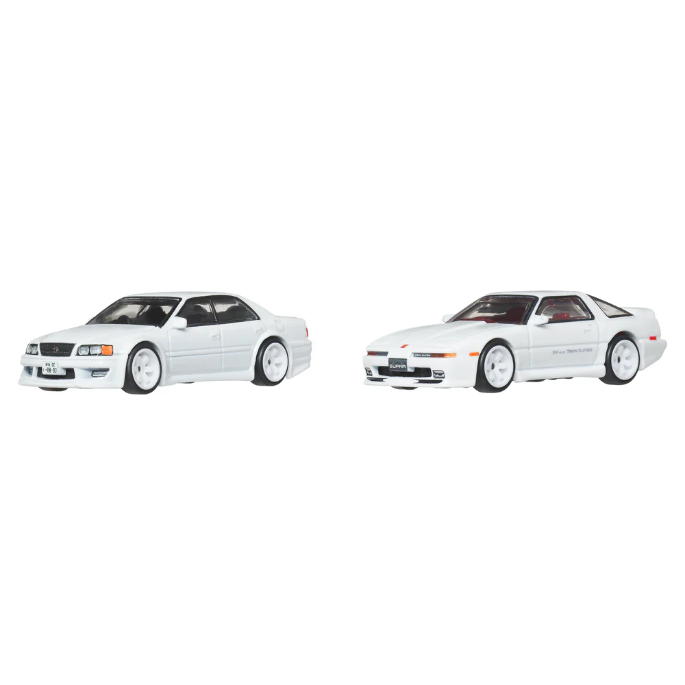 Toyota Chaser JZX100 & Toyota Supra 1989 *Car Culture* Set 1:64 HotWheels