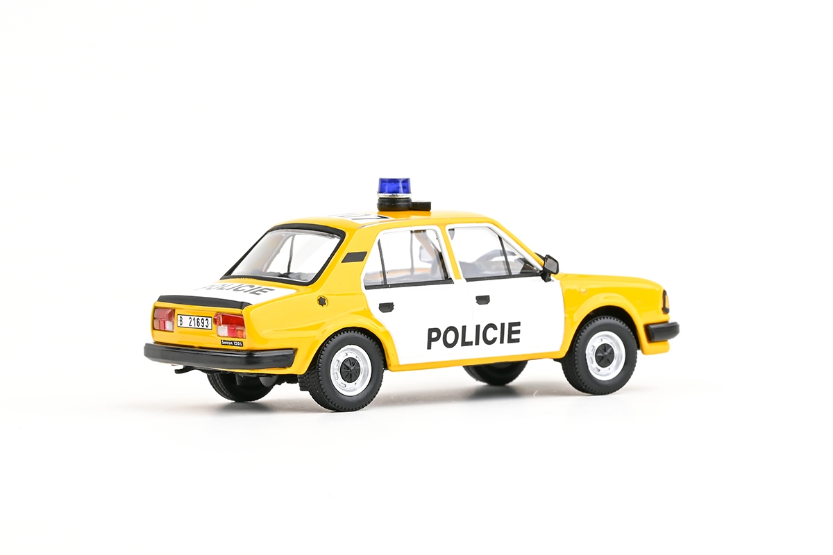Škoda 120L 1984 Policie ČR 1:43 Abrex