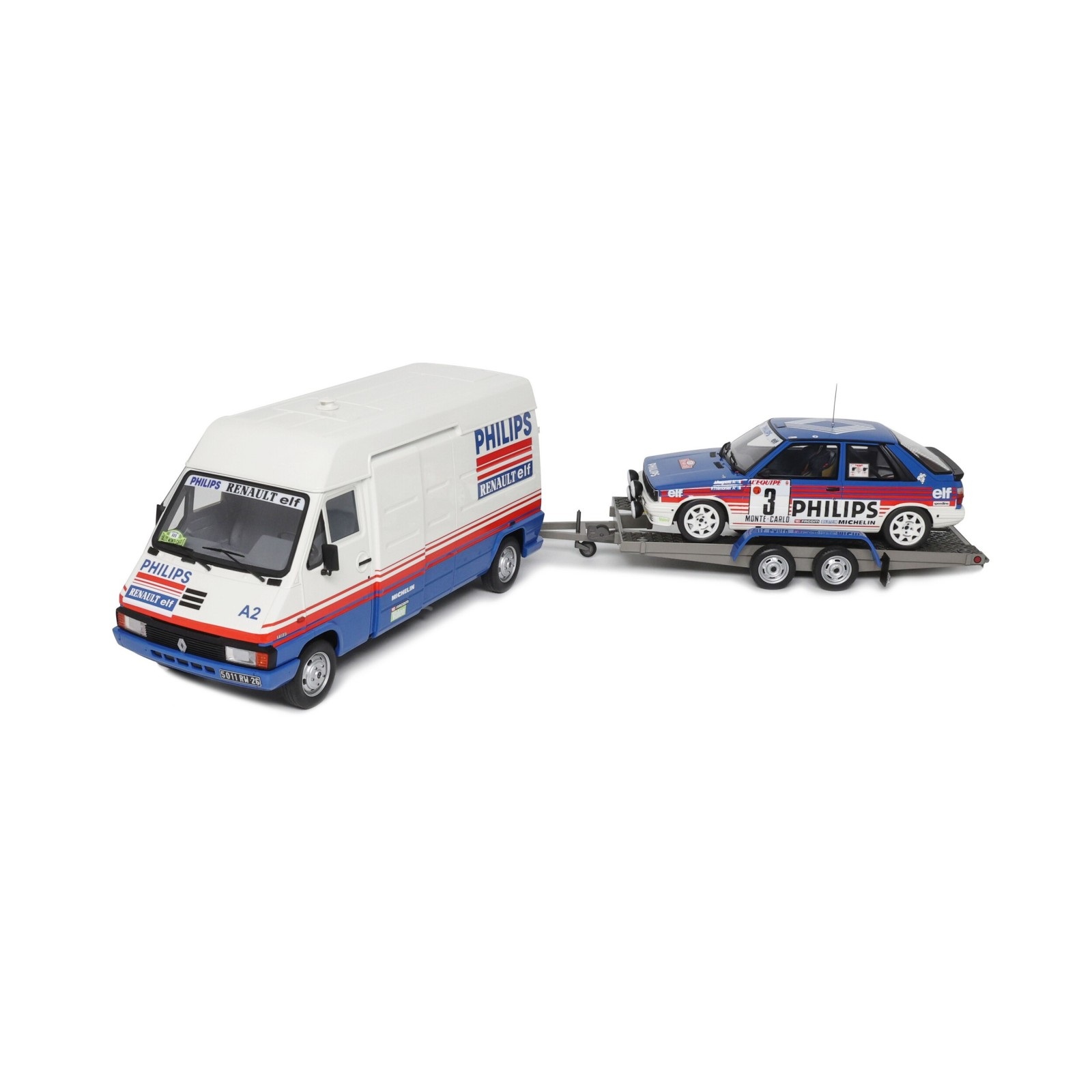 Rally Pack - Renault 11 Turbo #3 Ragnotti/Thimonier Rally Monte-Carlo 1987 1:18 OttOmobile