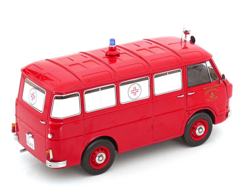Alfa Romeo F-12 Fire Engine Ambulance 1968 1:18 Mitica