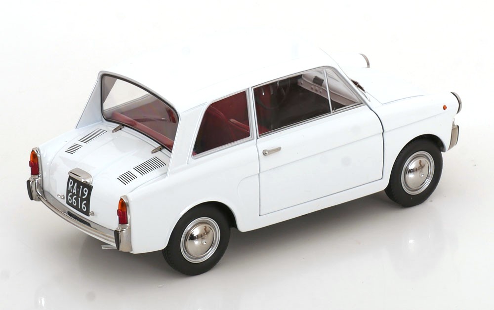 Autobianchi Bianchina 4 Posti Berlina 1962 white 1:18 Mitica