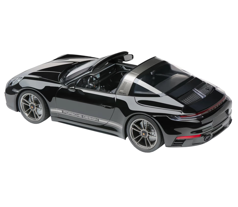 Porsche 911 Targa 4 GTS 992 50 Years Porsche Design Edition Black 1:18 Porsche Dealer edition