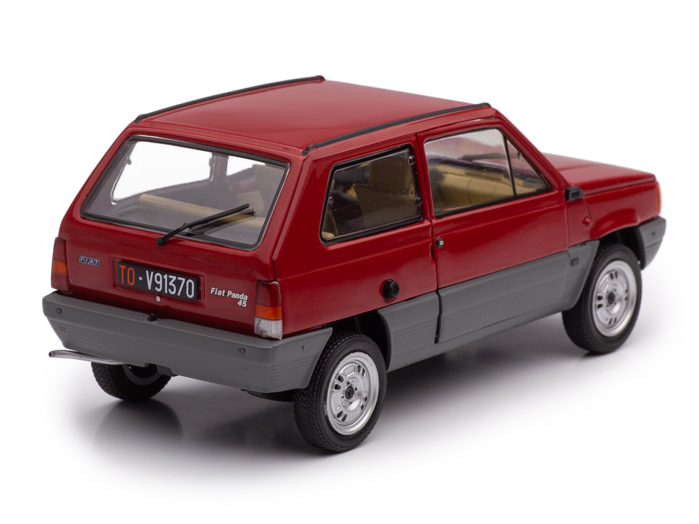 Fiat Panda 45 1980 red 1:24 Altaya
