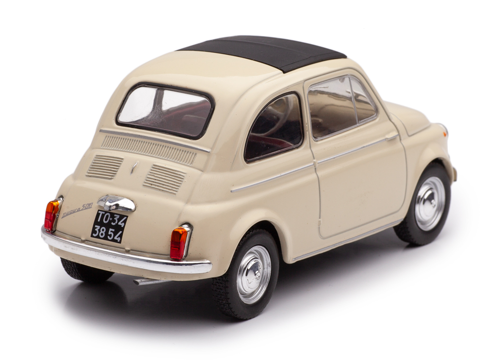 Fiat 500D 1960 light beige 1:24 Altaya