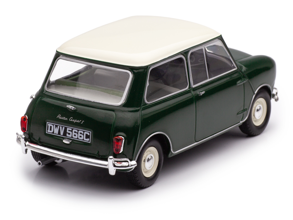 Mini Cooper S 1965 green 1:24 Hachette