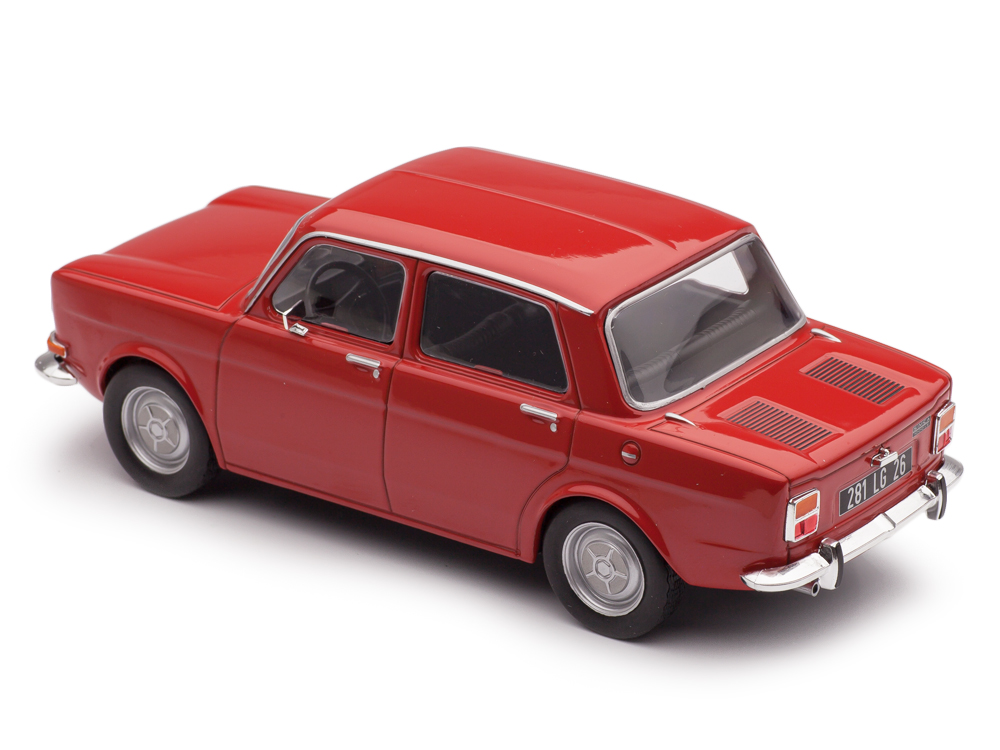 Simca 1000 1976 red 1:24 Hachette