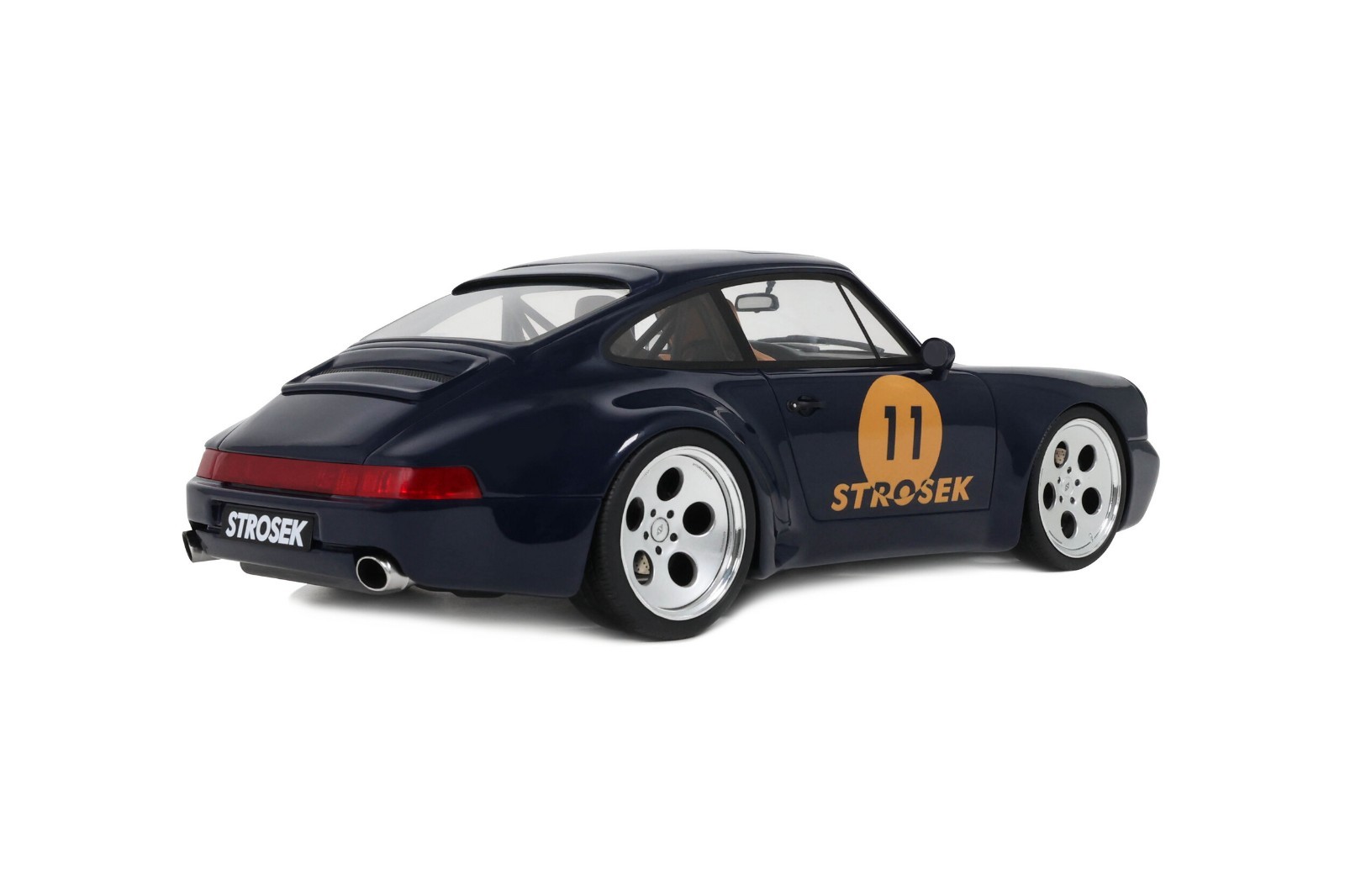 Porsche Strosek Mega 30 2024 blue 1:18 GT Spirit