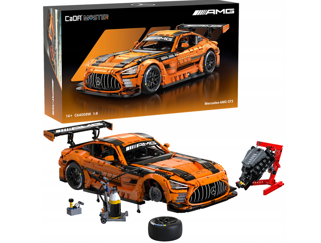 Mercedes-AMG GT3 orange 1:8 CaDA